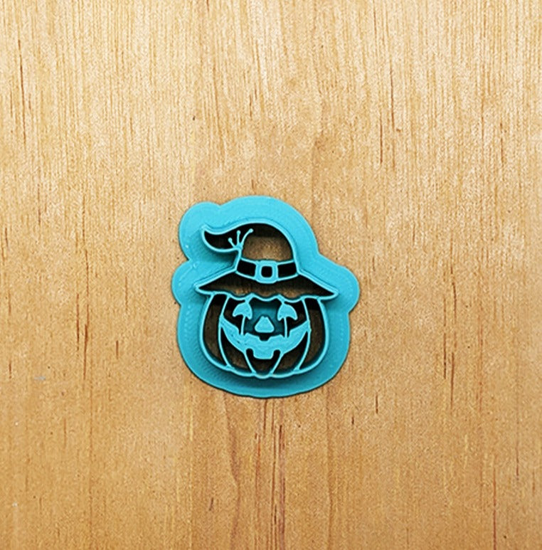 Jack'o Witch Pumpkin Cookie Cutter for Cookies, Ceramics, Pottery, Polymer Clay, Fondant & More