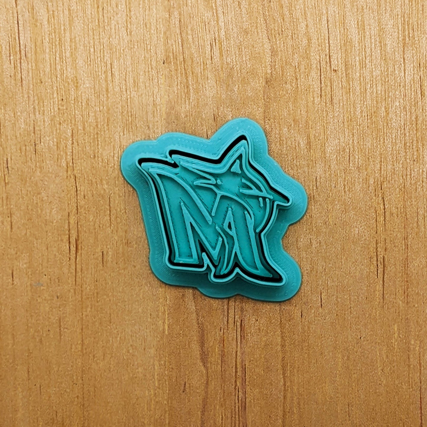 Miami Marlins Cookie Cutter & Stamp Set