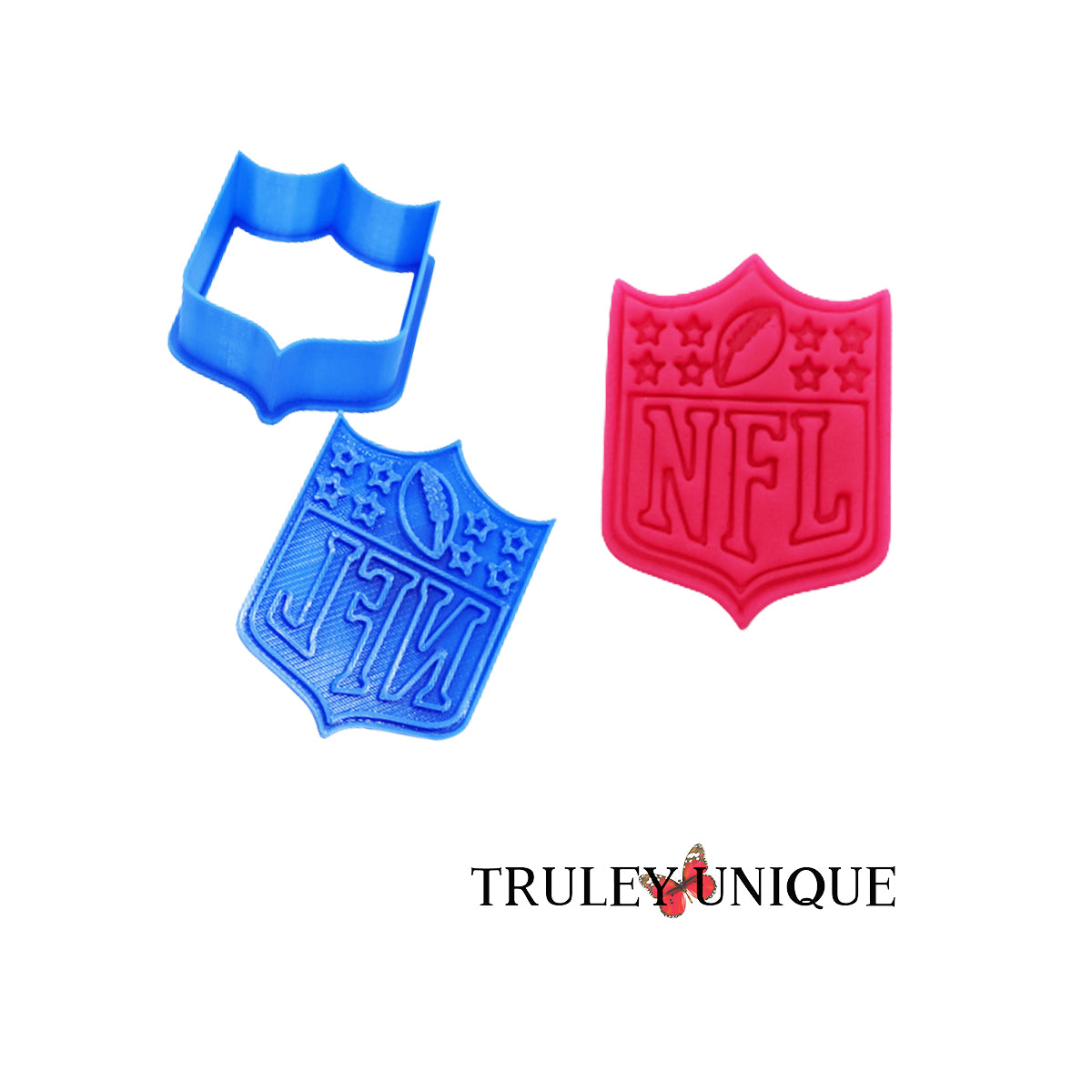 NFL Cookie Cutter & Stamp Set