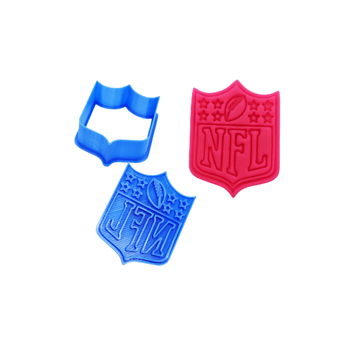 NFL Cookie Cutter & Stamp Set