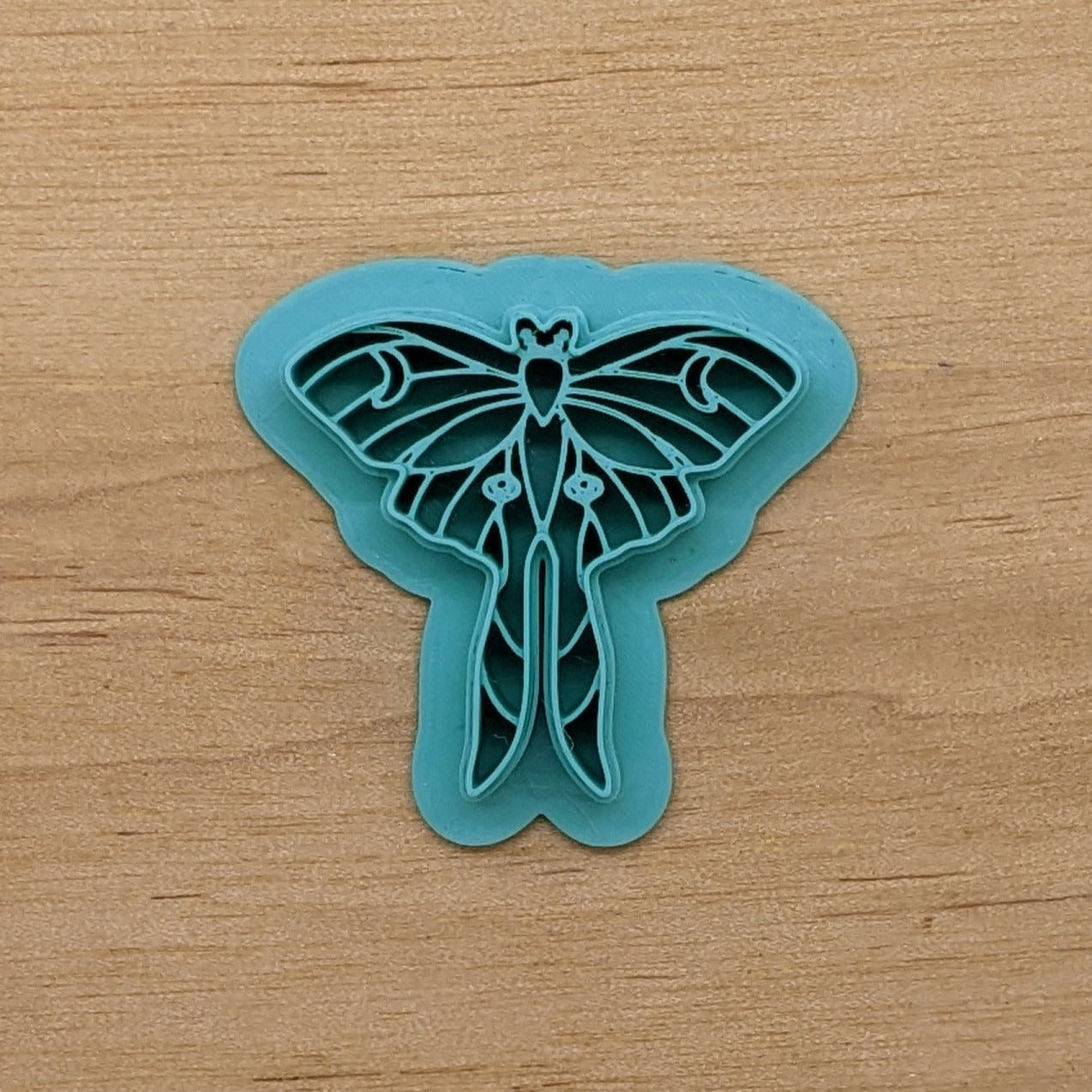 Luna Moth Cookie Cutter: Perfect for Ceramics, Pottery, Polymer Clay & Fondant Crafting