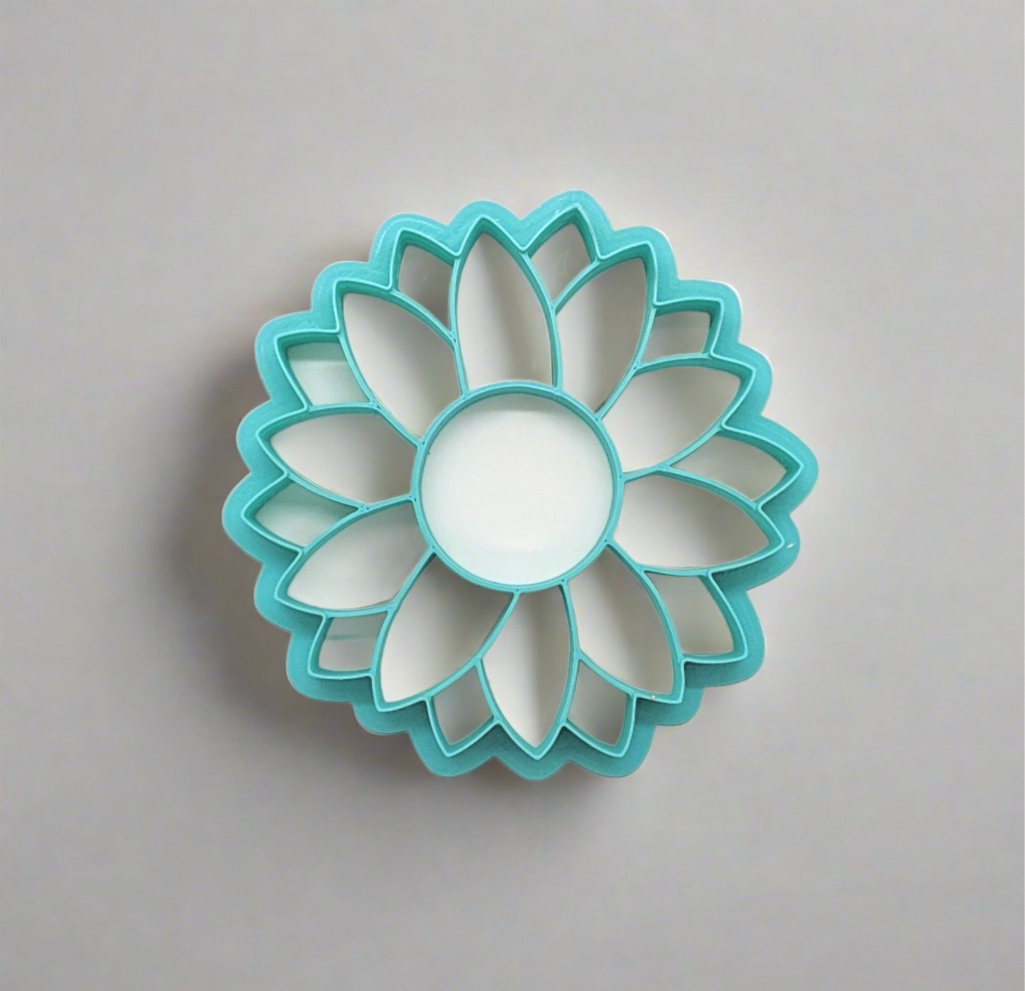 Sunflower Cookie Cutter - Ideal for Cookies, Ceramics, Pottery, Polymer Clay, Fondant & More
