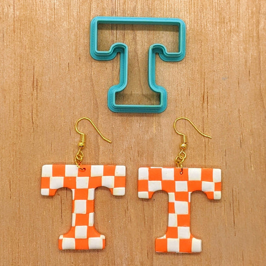Tennessee Power T Cookie Cutter/Clay Cutter