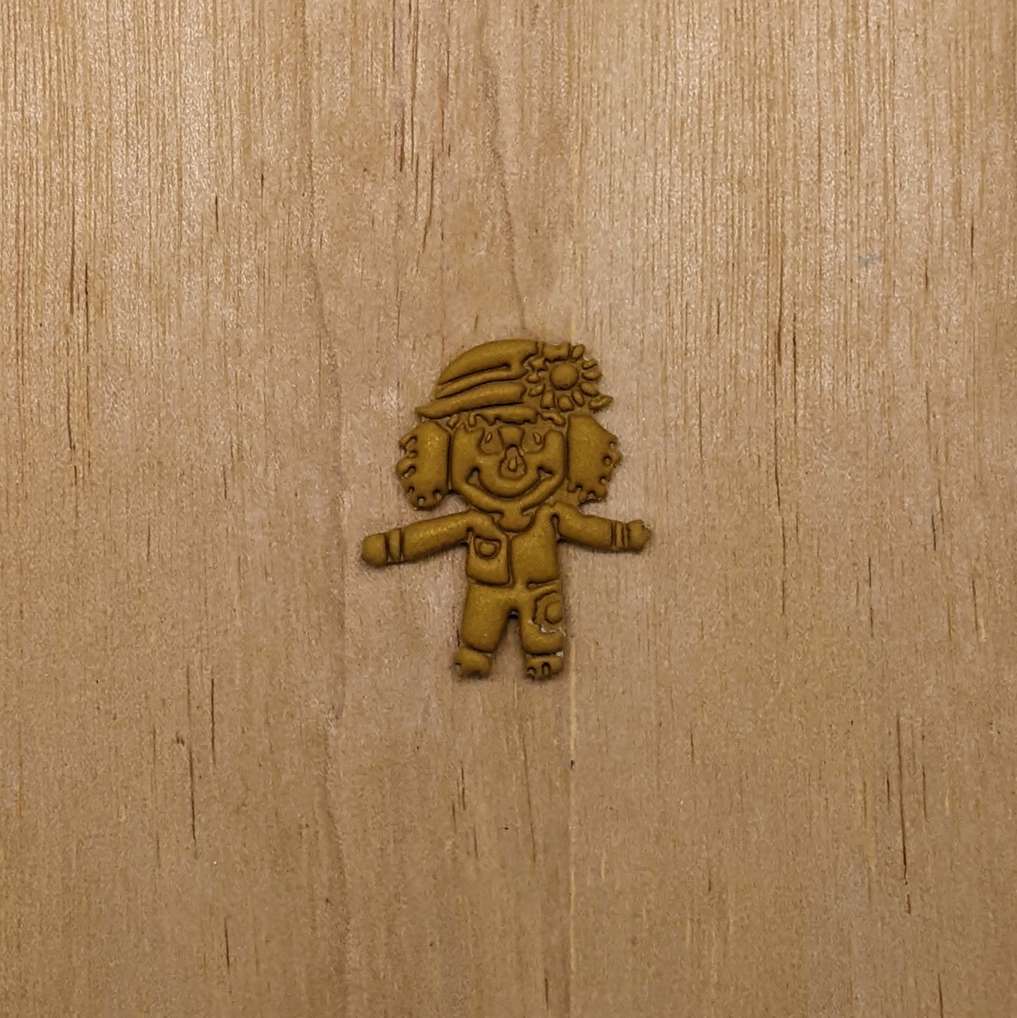 Girl Scarecrow Cookie Cutter Ideal for Cookies, Ceramics, Pottery, Polymer Clay, Fondant & More