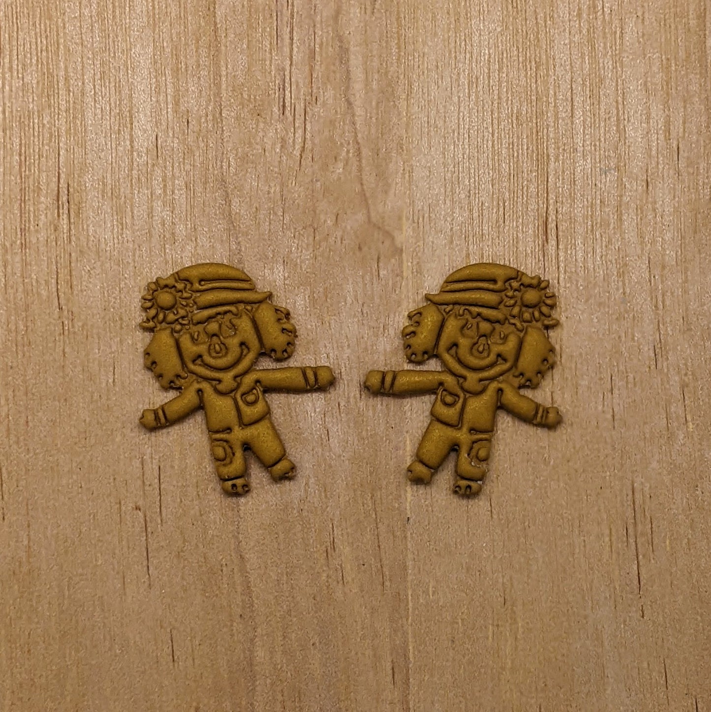 Girl Scarecrow Cookie Cutter Ideal for Cookies, Ceramics, Pottery, Polymer Clay, Fondant & More