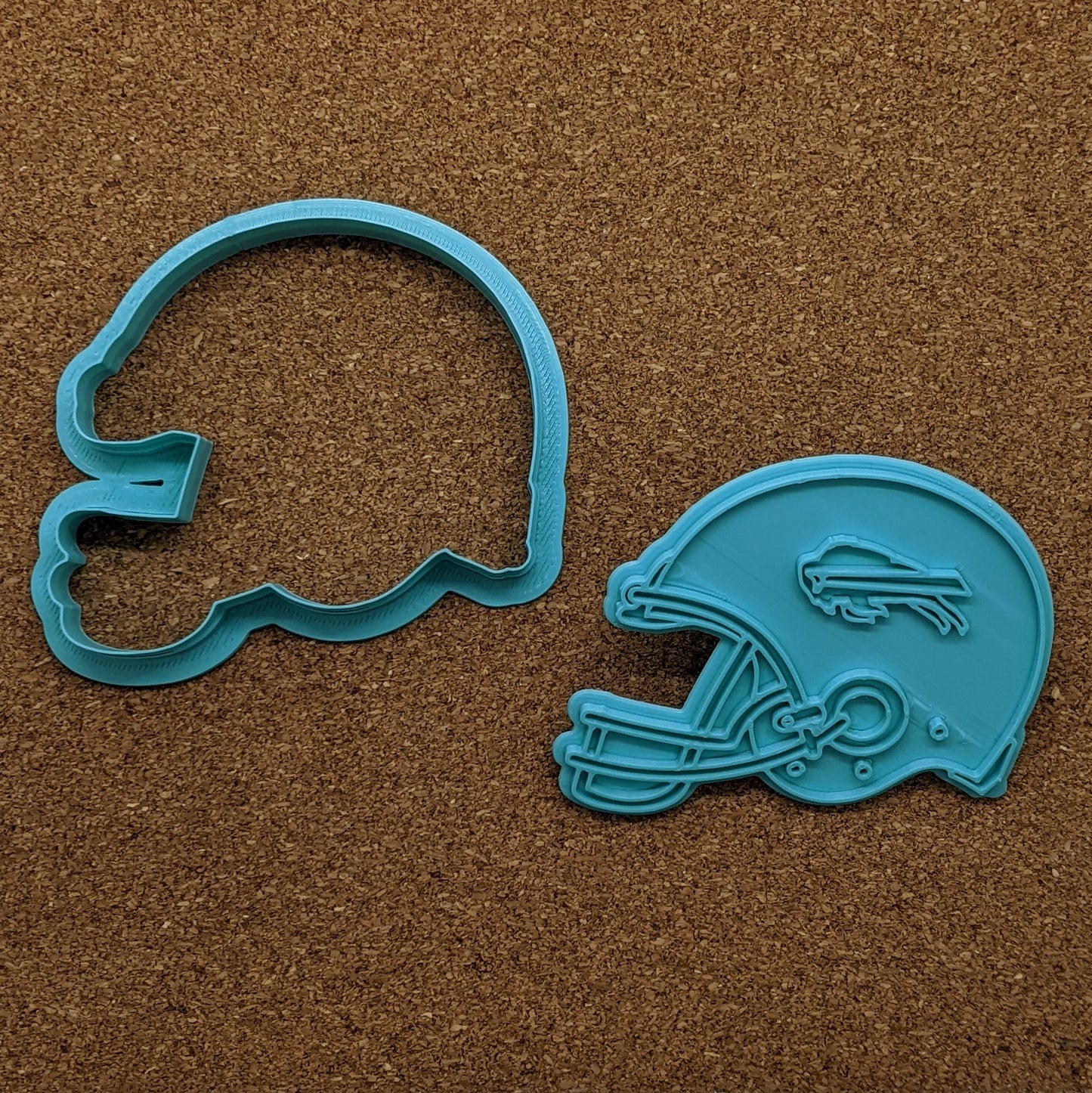 Buffalo Bills Helmet Cookie Cutter and Embossing Stamp Set
