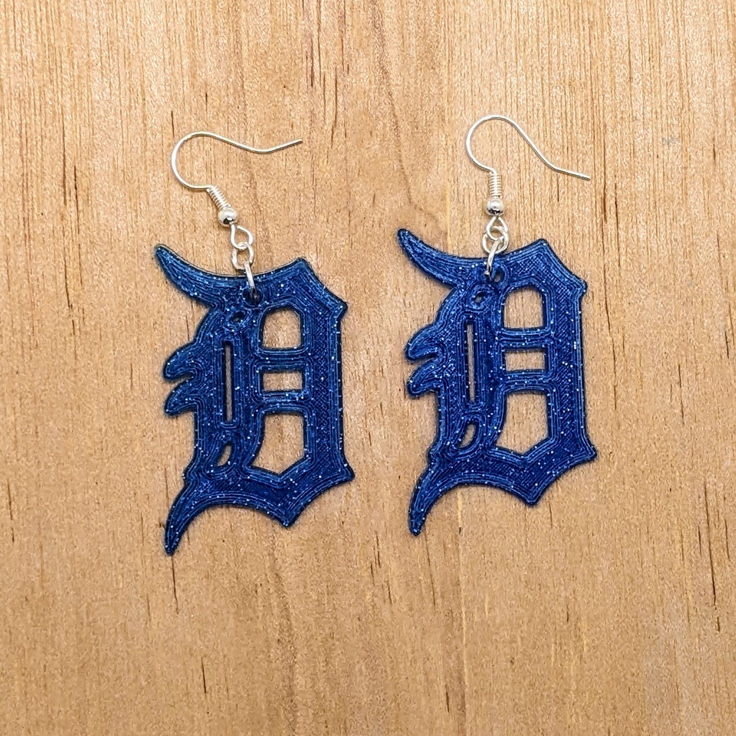 Detroit D Statement Earrings