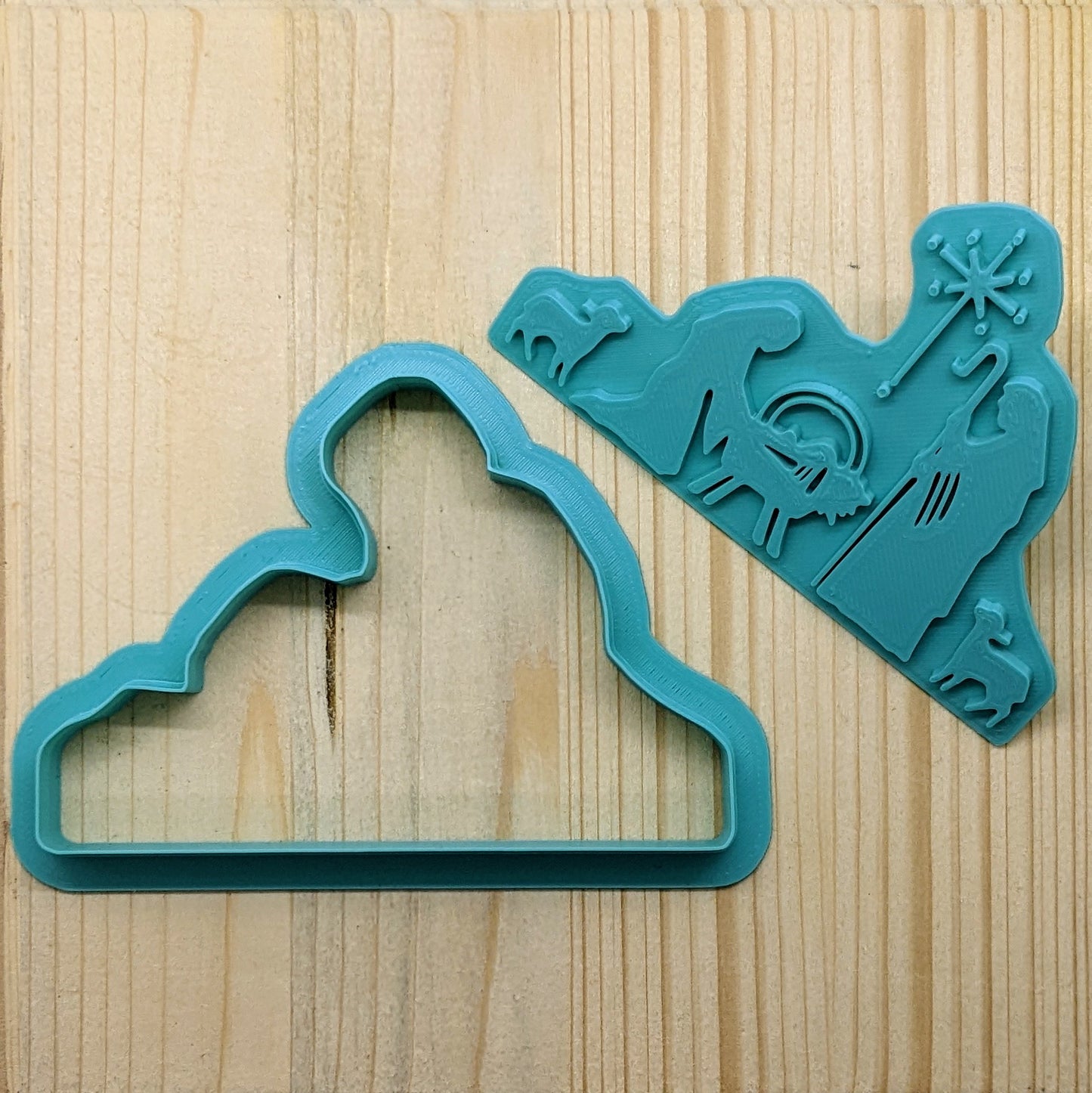 Nativity Scene Cookie Cutter & Stamp