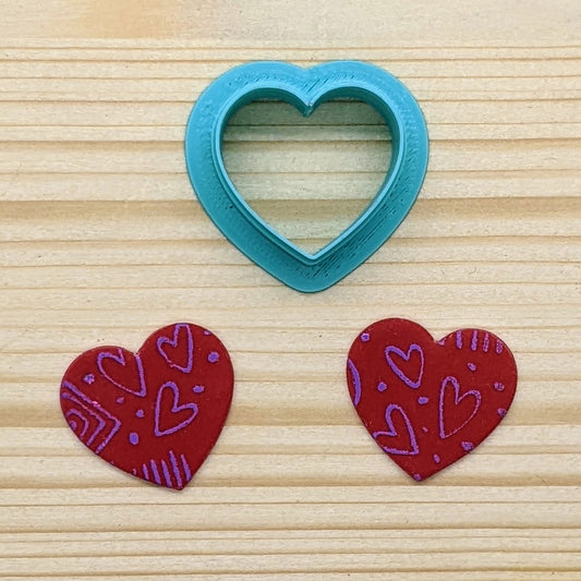 Heart Shape Cookie/Clay Cutter | Style B