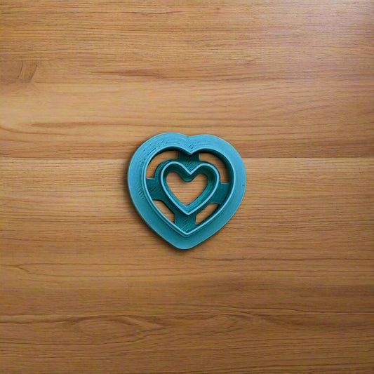 Heart Hoop Cookie Cutter: Ideal for Cookies, Ceramics, Pottery, Polymer Clay, and Fondant