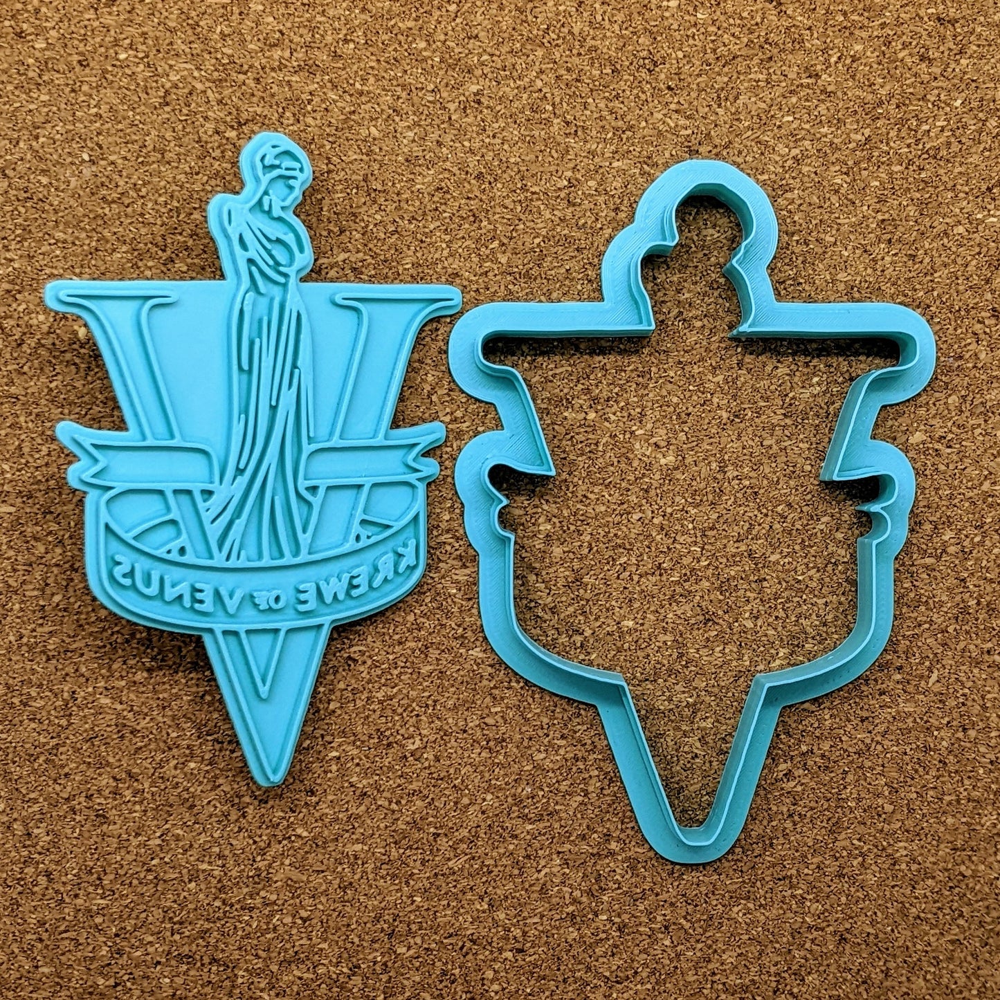 KREWE of Venus Cookie Cutter & Stamp