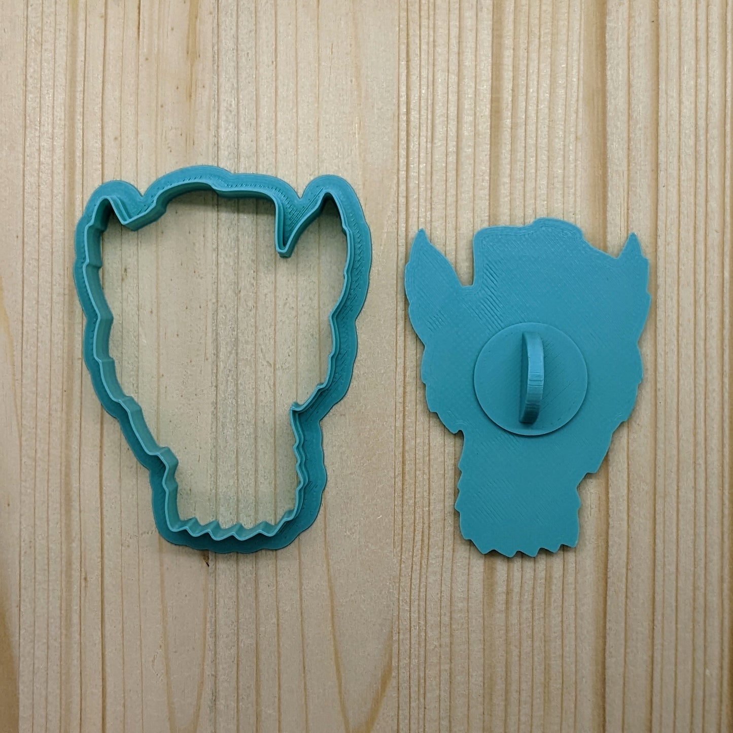 NC State Wolf Cookie Cutter & Embossing Stamp