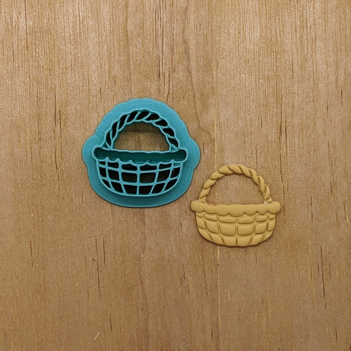 Empty Easter Basket Cookie Cutter/Clay Cutter