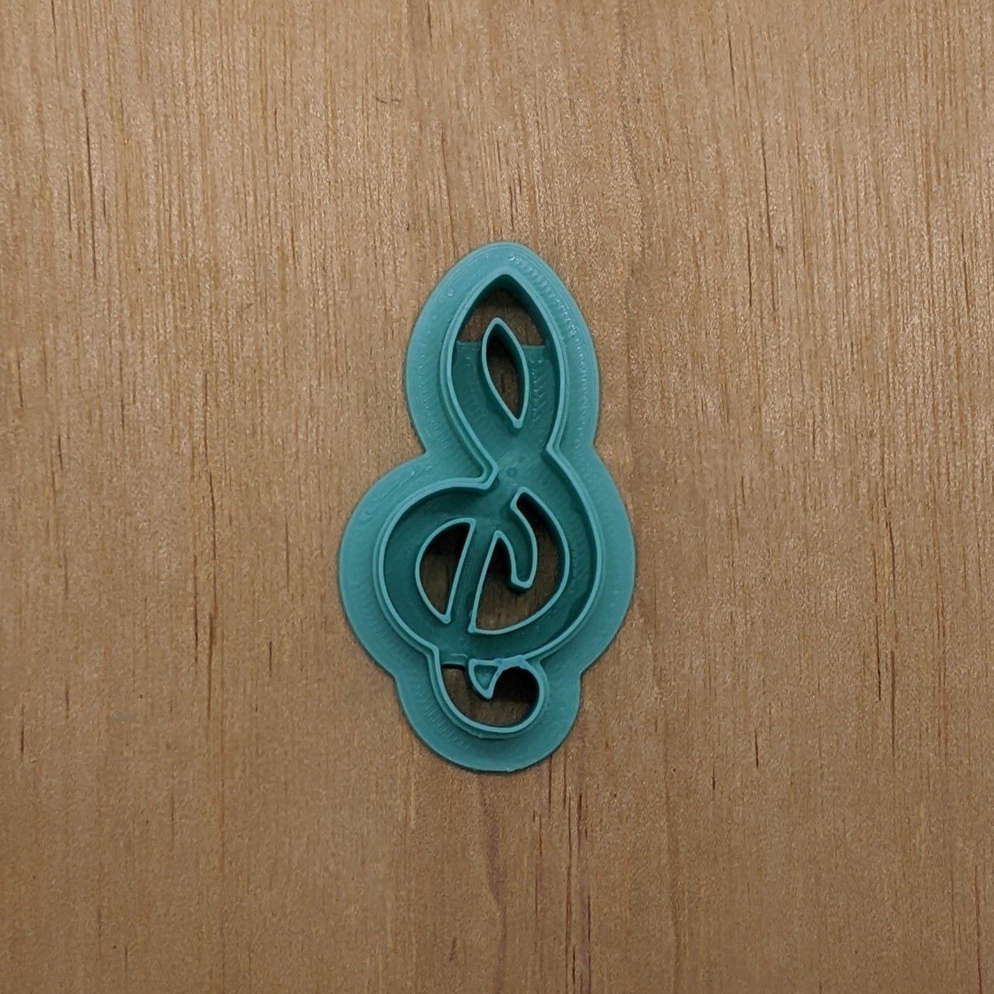 Treble Clef Music Note Cutter: Ideal for Cookies, Ceramics, Fondant & More
