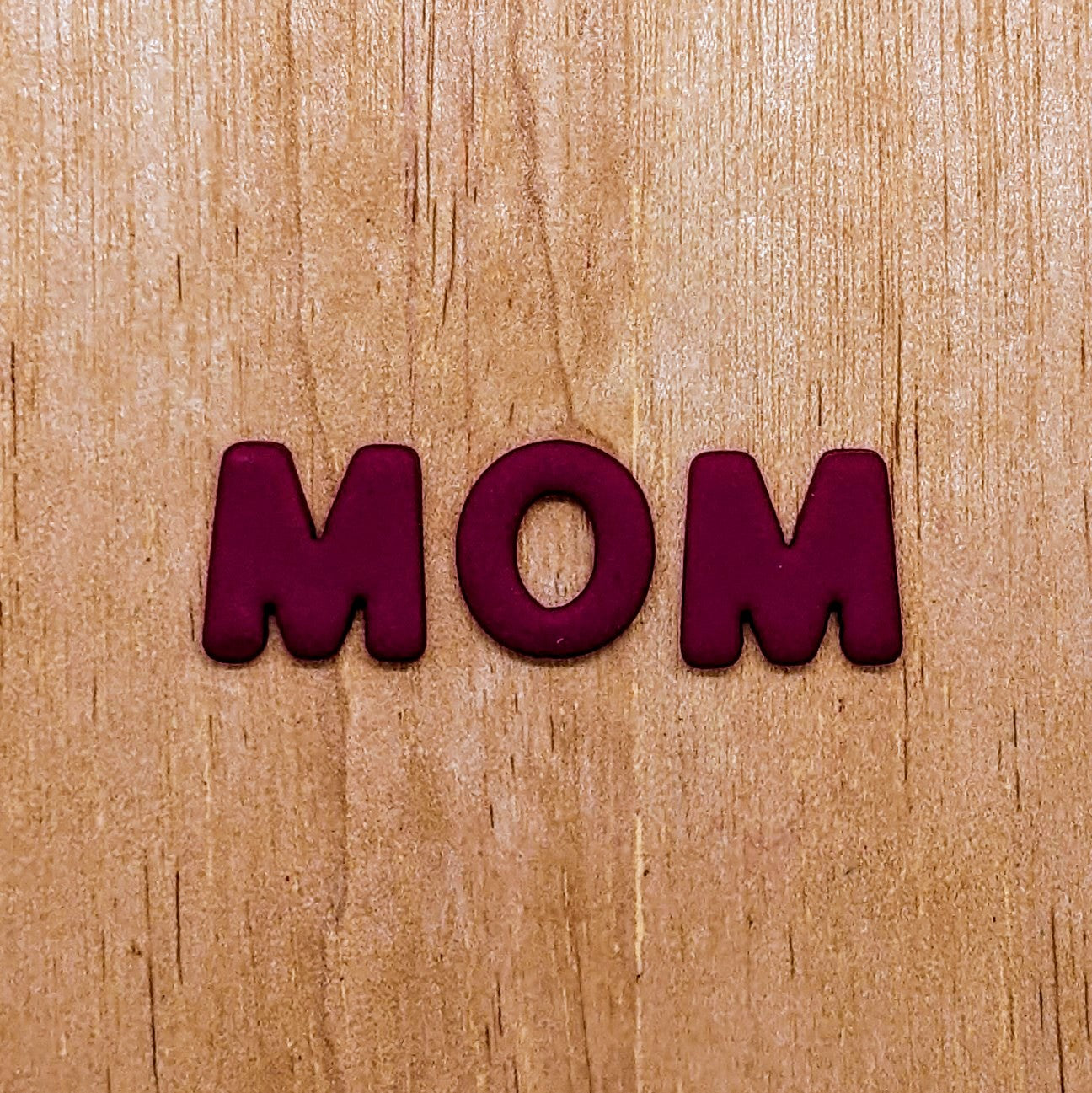 Mom Letters M and O, 2 Piece Cutter Set: Versatile Tool for Cookies, Ceramics, Pottery, and More