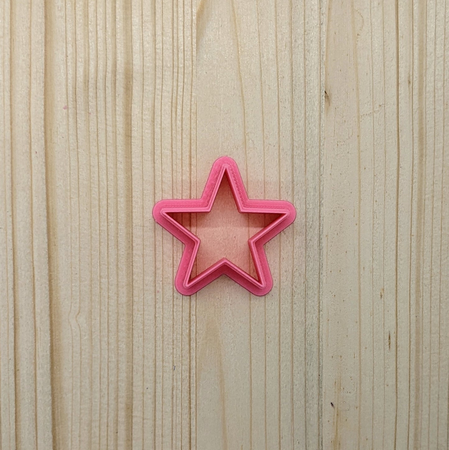 Star Shape Cutter for Cookies, Ceramics, Pottery, Polymer Clay, Fondant - Multi-Medium Craft & Baking Tool