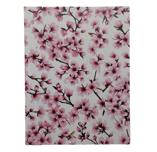 Cherry Blossom Flowers Water-Soluble Transfer Sheet