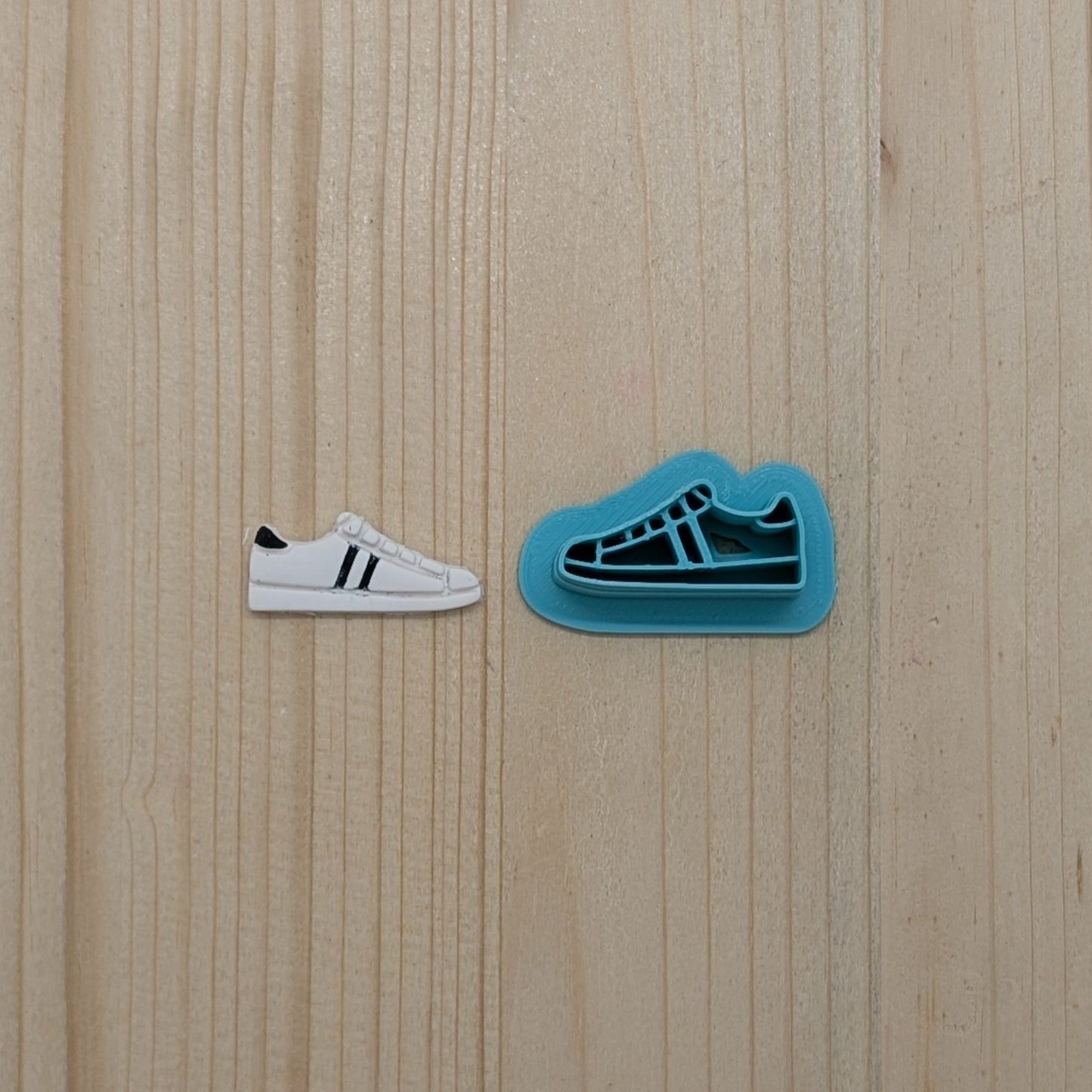 Tennis Shoe Cookie Cutter | Style A: Ideal for Cookies, Ceramics, Pottery, Polymer Clay, and Fondant