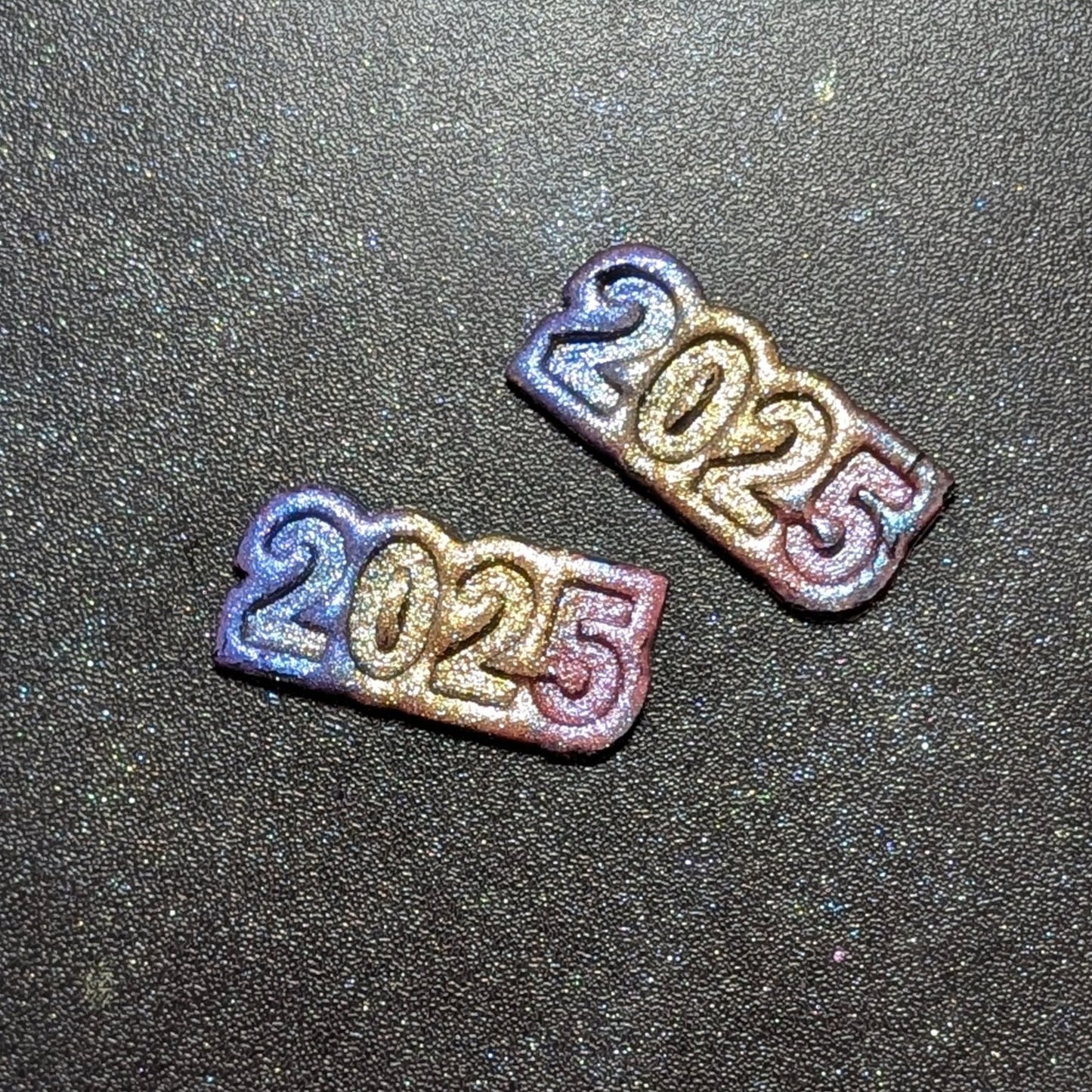 2025 Numbers with Offset Border | New Year's Cookie Cutter - Ideal for Cookies, Ceramics, Pottery, Polymer Clay, Fondant & More