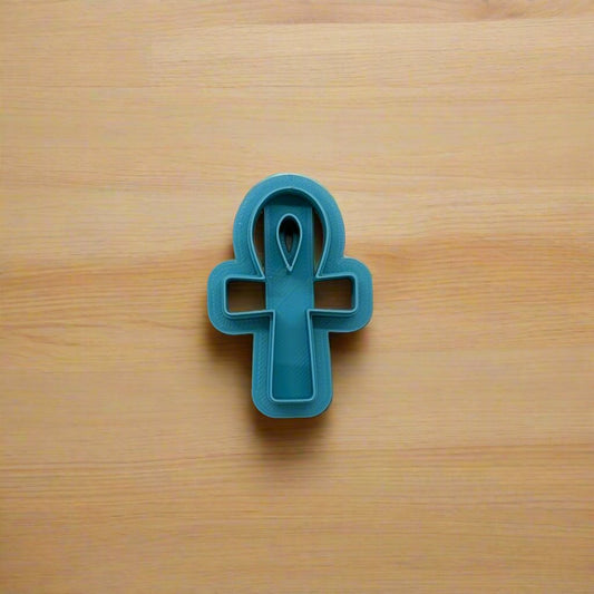 Ankh African Symbol Cookie Cutter: Idea for Cookies, Ceramics, Pottery, Polymer Clay, Fondant