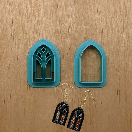 Gothic Cathedral Window 2 Piece Cutter Set | Style A