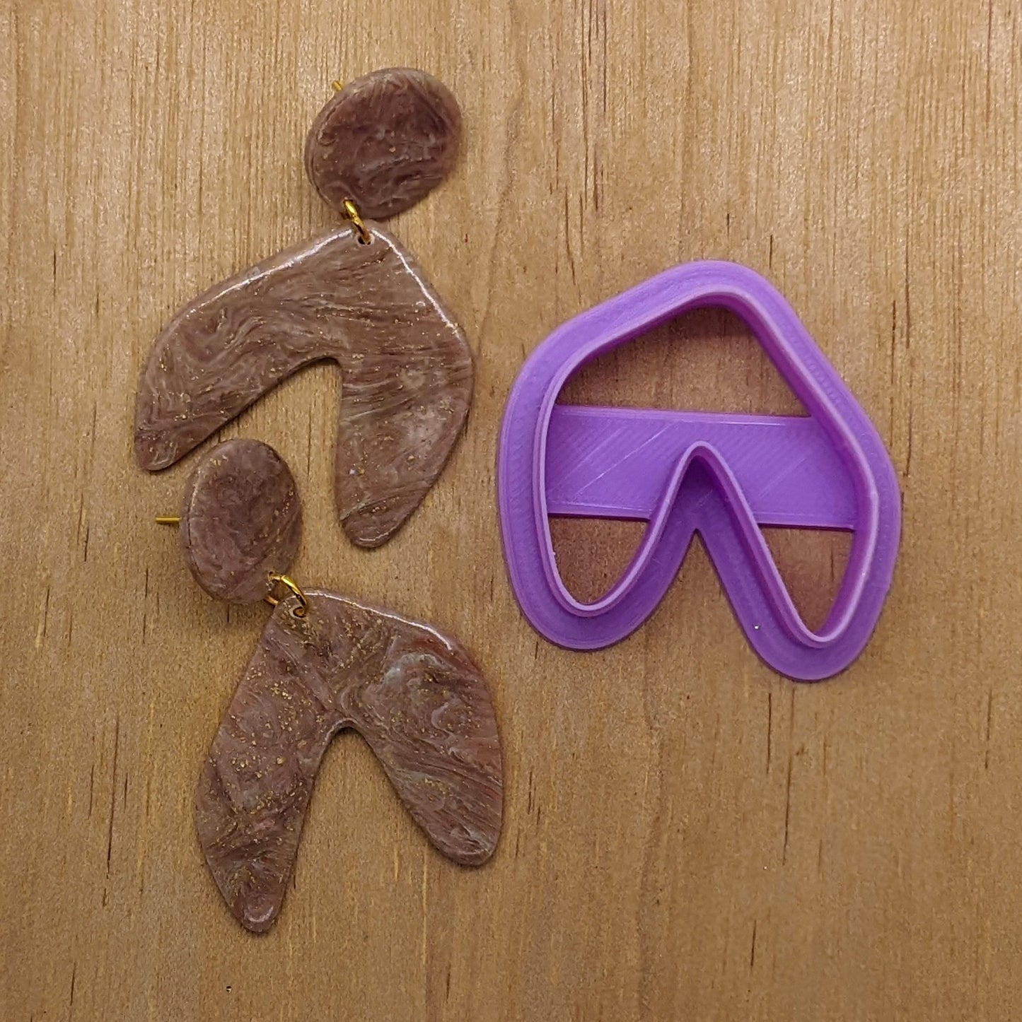 Boho Shape Cookie Cutter: Ideal for Cookies, Ceramics, Pottery, Polymer Clay, and Fondant | Style A