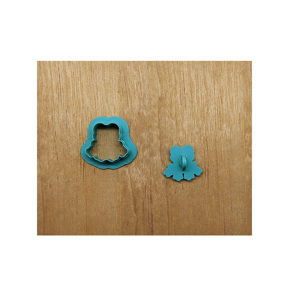 Frog Cookie Cutter & Stamp Set