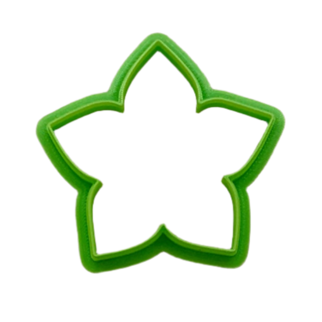 Hoya Star Flower Cookie Cutter - Ideal for Cookies, Ceramics, Pottery, Polymer Clay, Fondant & More