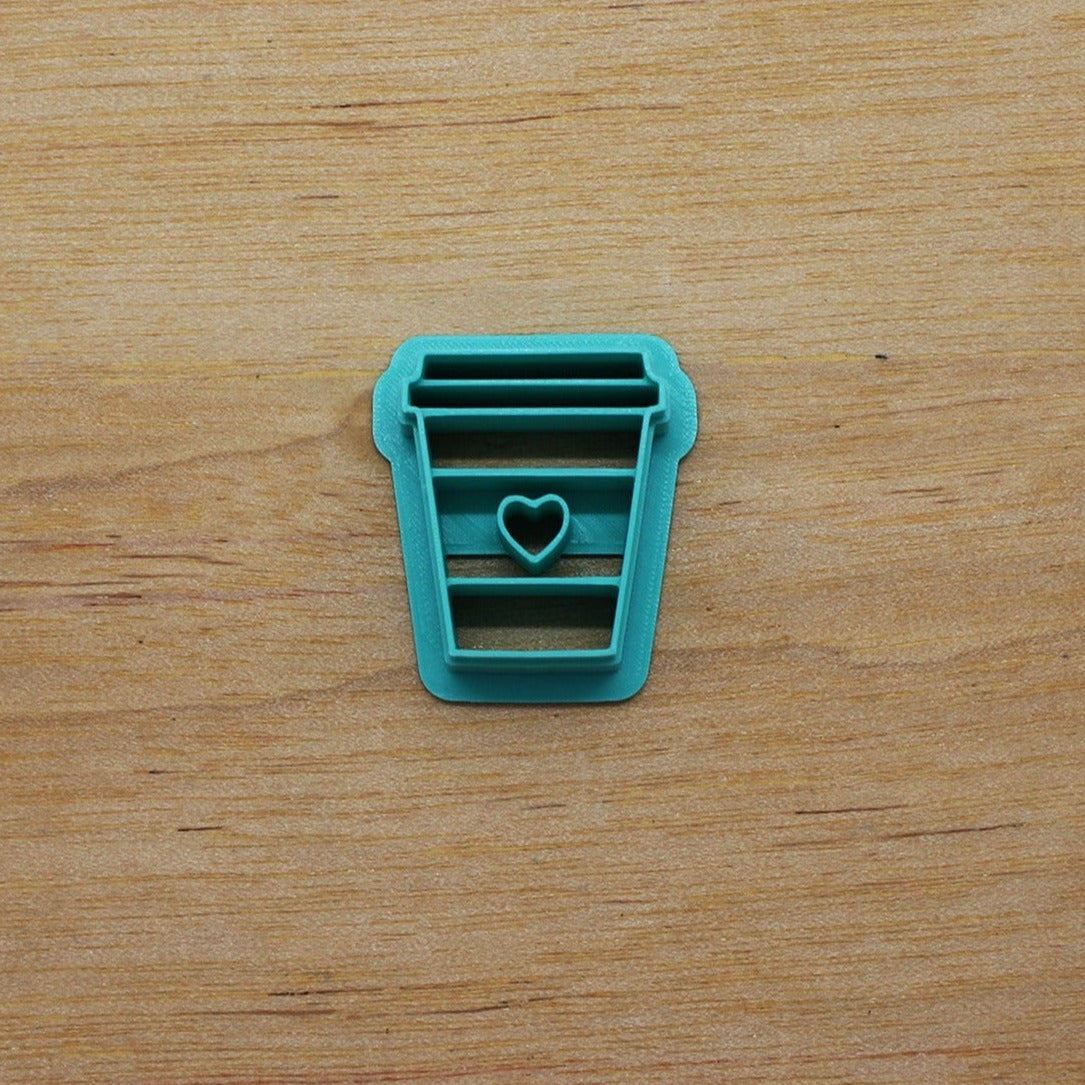 Coffee with Love Cookie Cutter/Clay Cutter