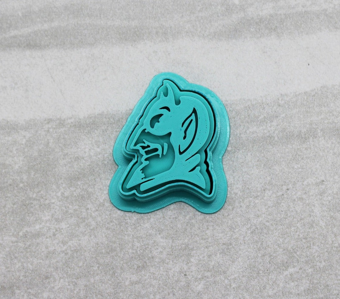 Blue Devils Cookie Cutter & Embossing Stamp