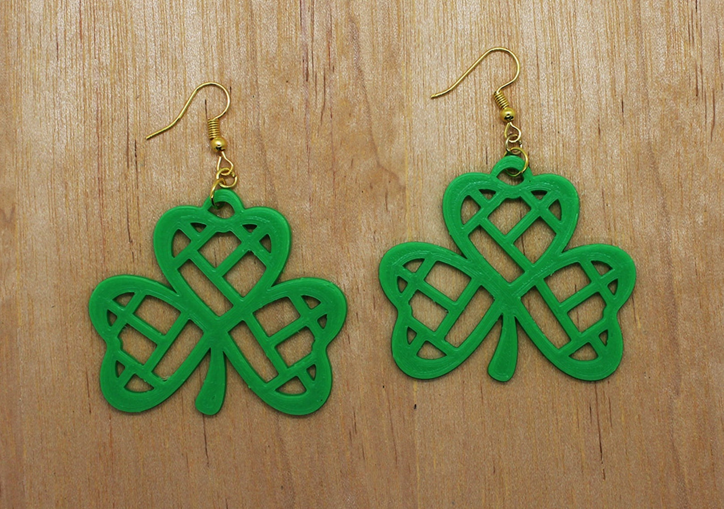 Lucky Leaf Lineage Shamrock Earrings