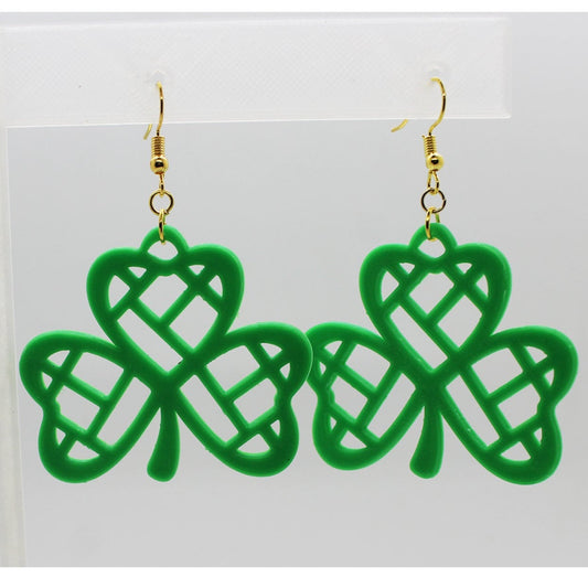 Lucky Leaf Lineage Shamrock Earrings