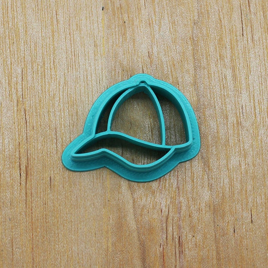 Baseball Cap Cookie Cutter for Cookies, Ceramics, Pottery, Polymer Clay, Fondant - Multi-Medium Craft & Baking Tool