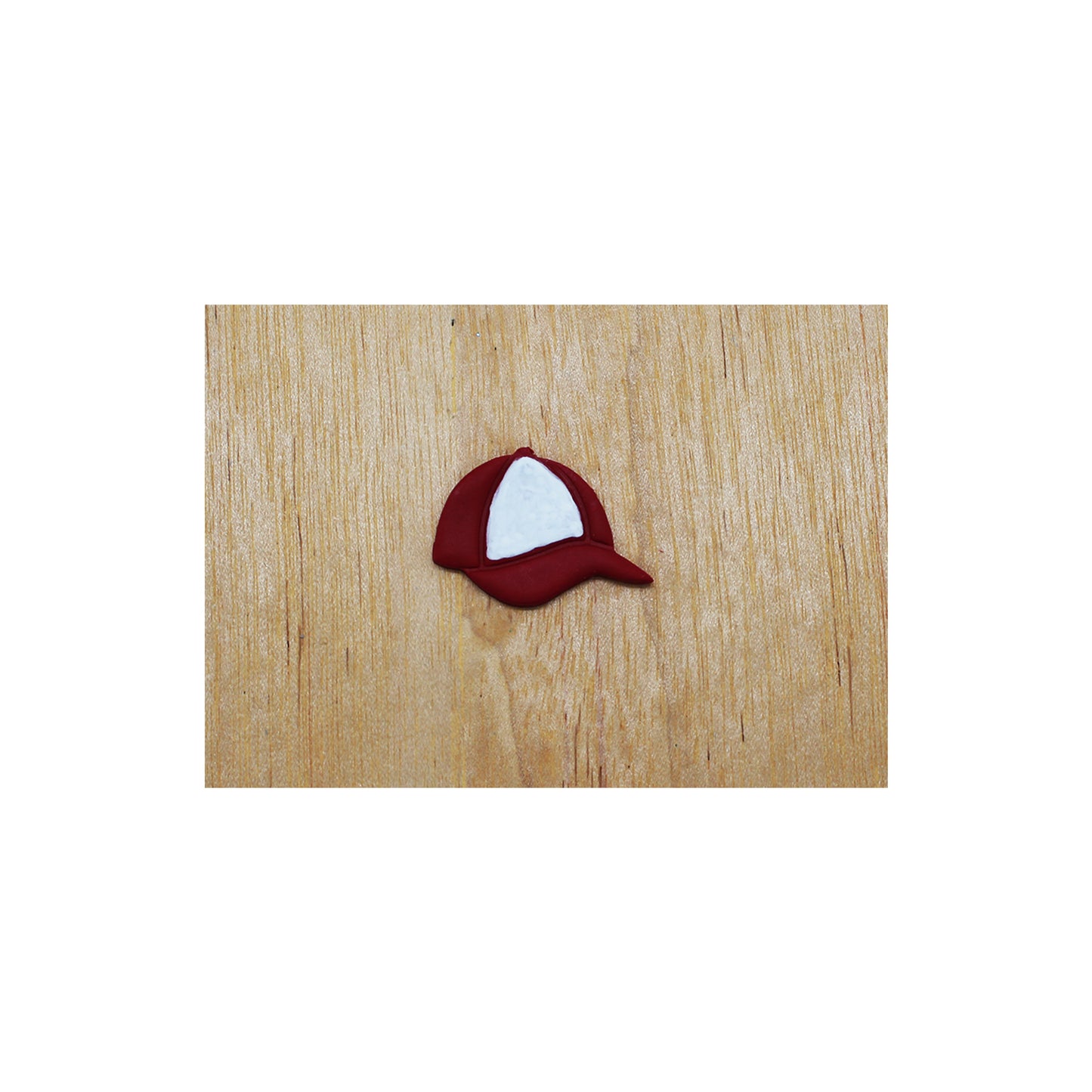 Baseball Cap Cookie Cutter for Cookies, Ceramics, Pottery, Polymer Clay, Fondant - Multi-Medium Craft & Baking Tool