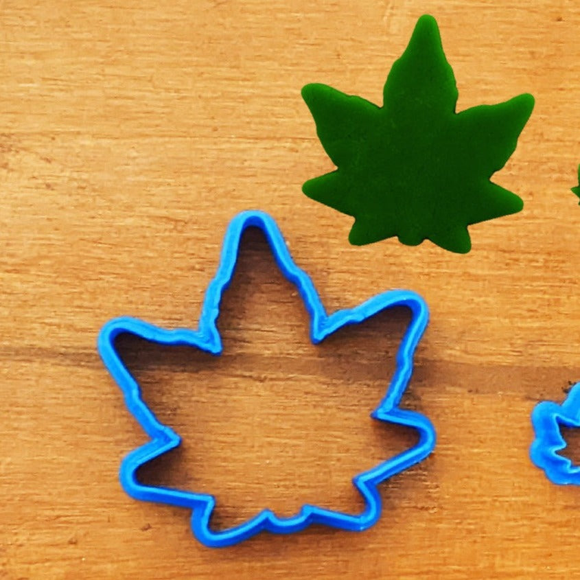 Cannabis Leaf Cookie Cutter/Clay Cutter | Style A
