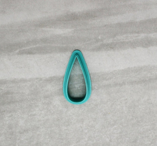 Elongated Teardrop Cookie Cutter/Clay Cutter