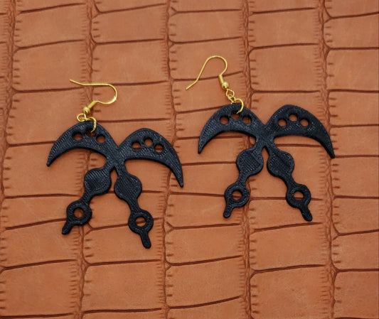 Adinkra Akofena African Earrings