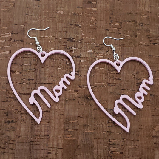 Mom's Heartbeat Earrings