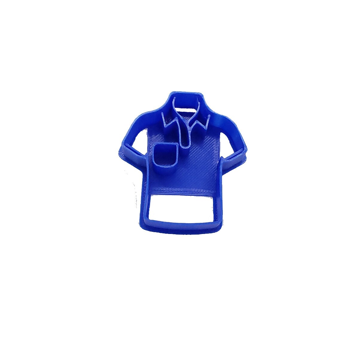 Polo Shirt Cookie Cutter with Detail