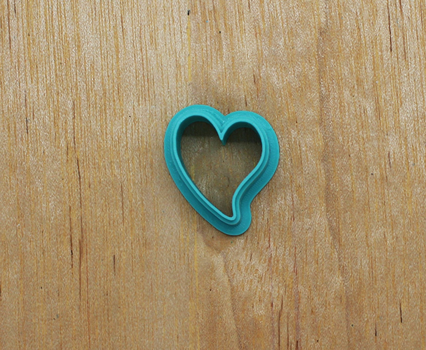 Lopsided Heart Cookie & Clay Cutter | Style A